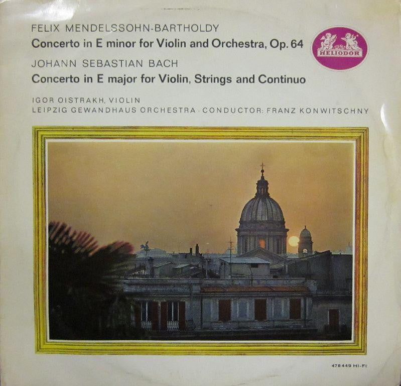 Mendelssohn/Bartholdy-Concerto for Violin and Orchestra-Helidor-Vinyl LP