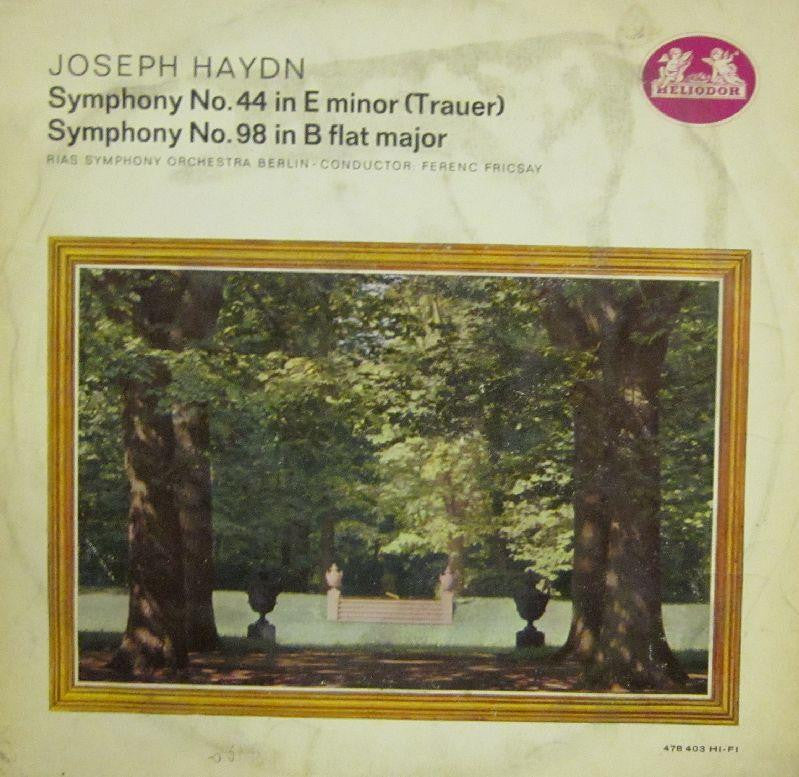 Haydn-Symphony No.44+98-Helidor-Vinyl LP