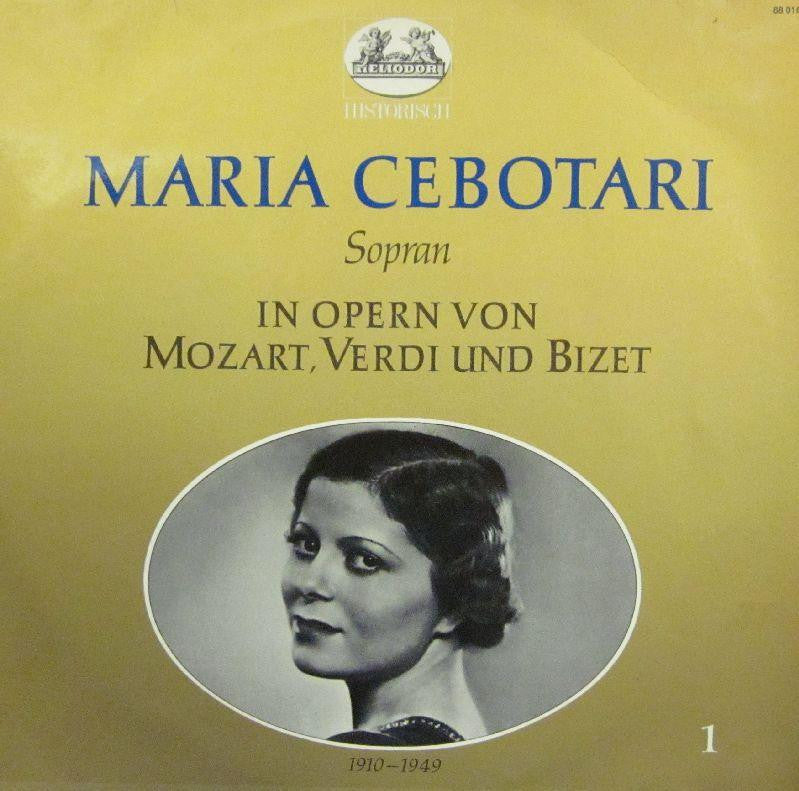 Mozart/Verdi/Bizet-Maria Cebotari-Helidor-Vinyl LP