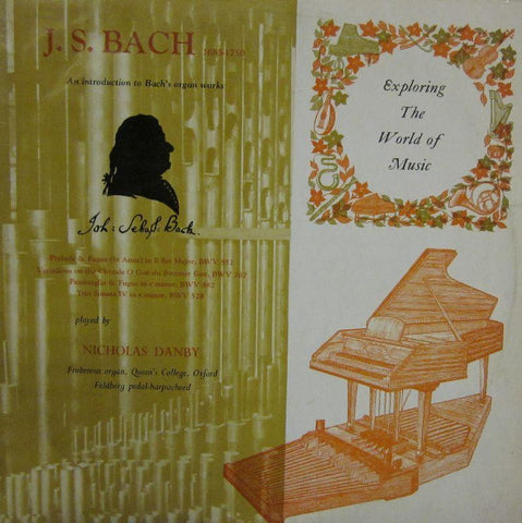 Bach-Exploring The World of Music-Capitol-Vinyl LP