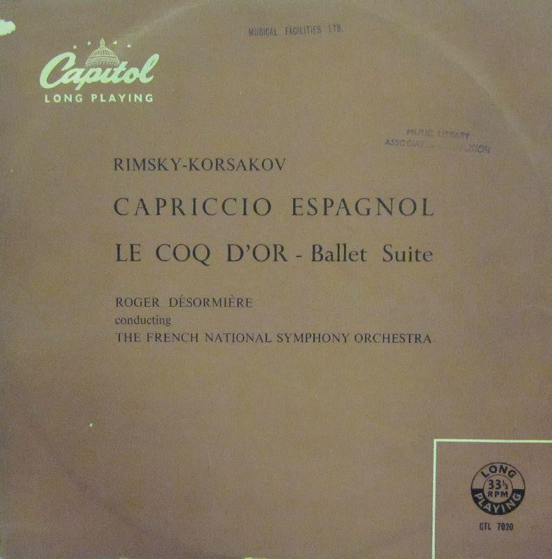 Rimsky-Korsakov-Caoriccio Espagnol-Capitol-Vinyl LP
