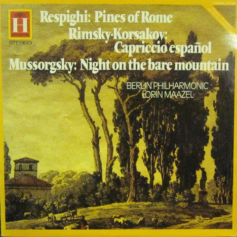 Respighi-Pines of Rome-Helidor-Vinyl LP