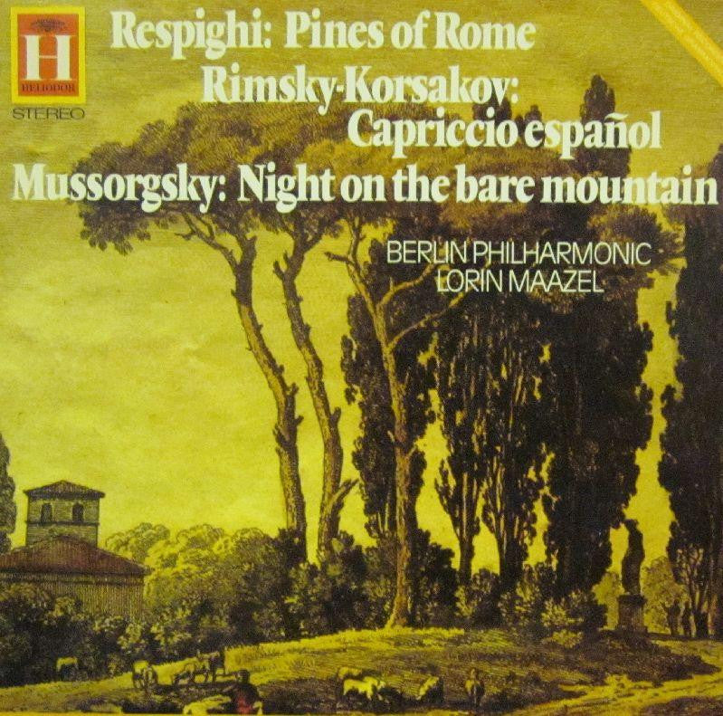 Respighi-Pines of Rome-Helidor-Vinyl LP