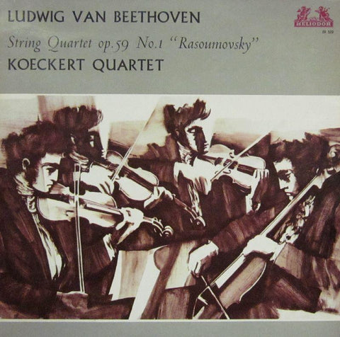 Beethoven-Rasoumovsky-Helidor-Vinyl LP
