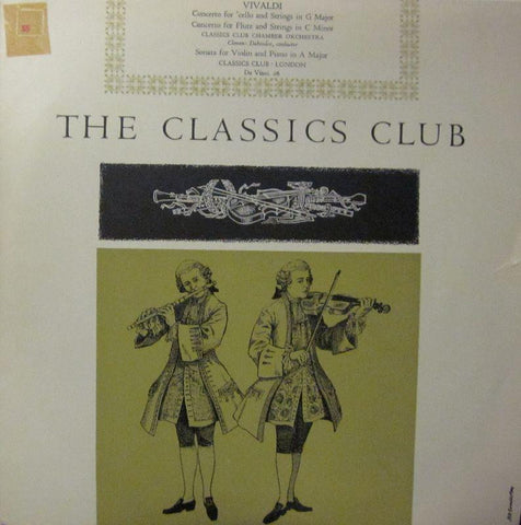 Vivaldi/Dabinden-Concerto for Cello/Strings-The Classics Club-10" Vinyl