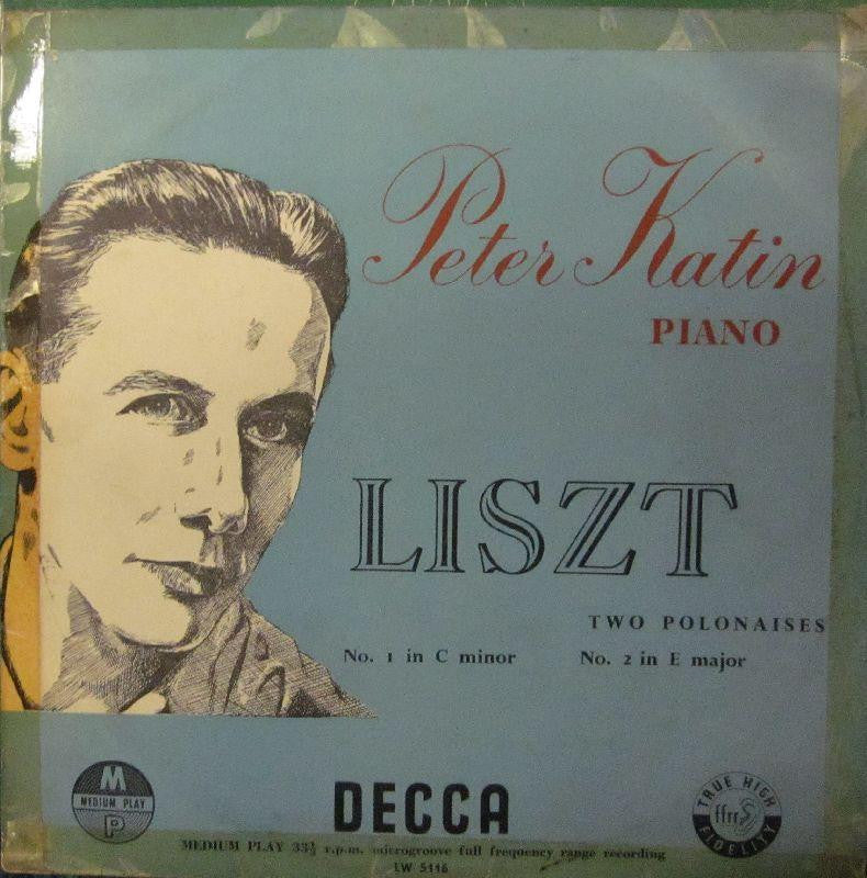 Liszt/Peter Katin-Two Polonaises-Decca-10" Vinyl