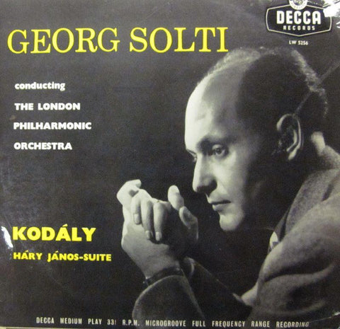 Kodaly/Solti-Hary Janos-Suite-Decca-10" Vinyl