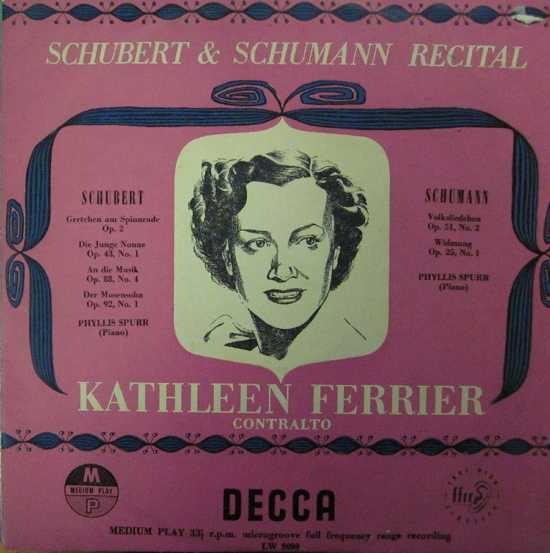 Schubert-Schumann/Ferrier-Recital-Decca-10" Vinyl
