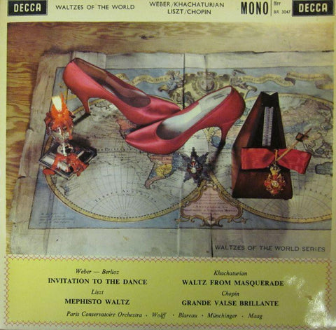 Weber/Liszt/Chopin/Khachaturian-Waltzes of The World-Decca-10" Vinyl