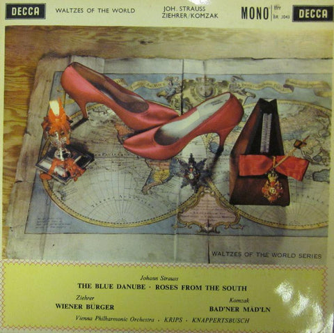 Strauss/Komzak/Ziehrer-Waltzes of The World-Decca-10" Vinyl