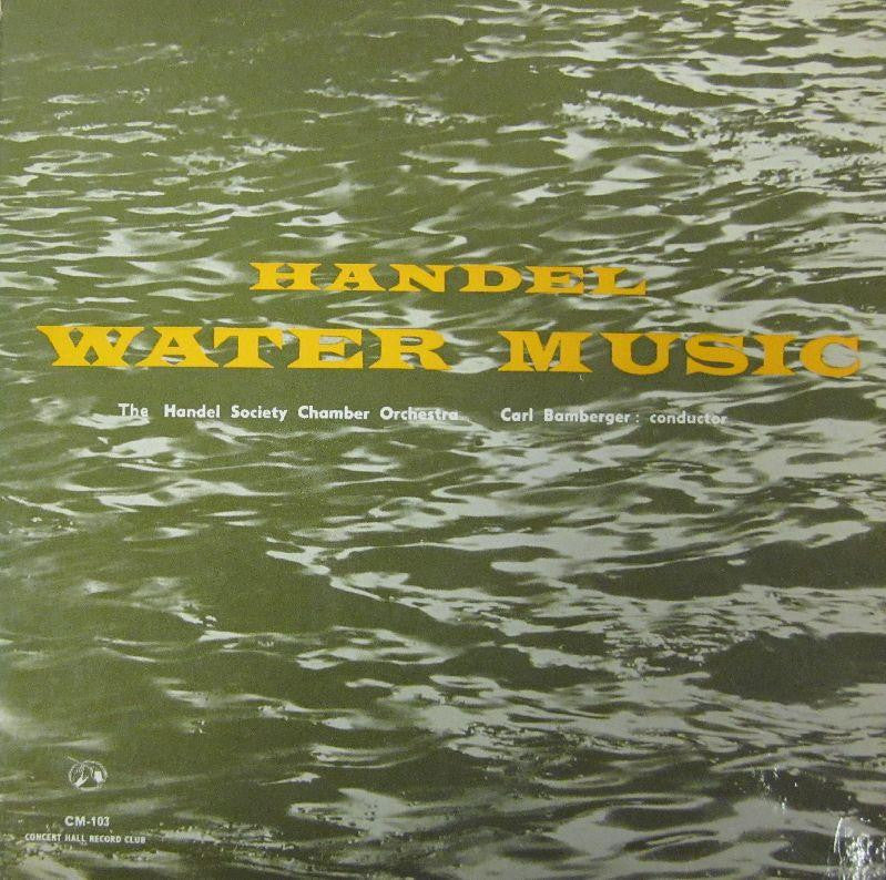 Handel/Bamberger-Water Music-Concert Hall Record Club-10" Vinyl