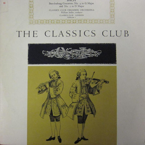 Bach/Steller-Brandenburg Concertos-The Classics Club-10" Vinyl