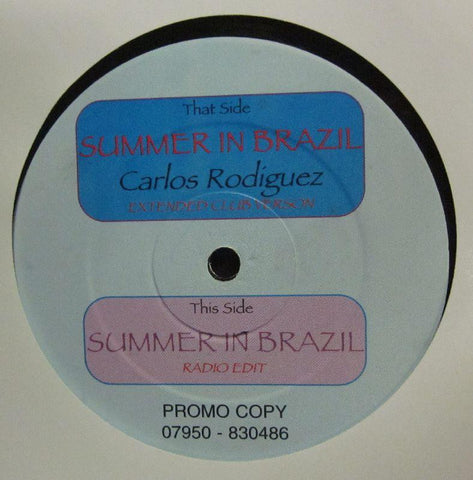 Carlos Rodriguez-Summer In Brazil-Epic-12" Vinyl