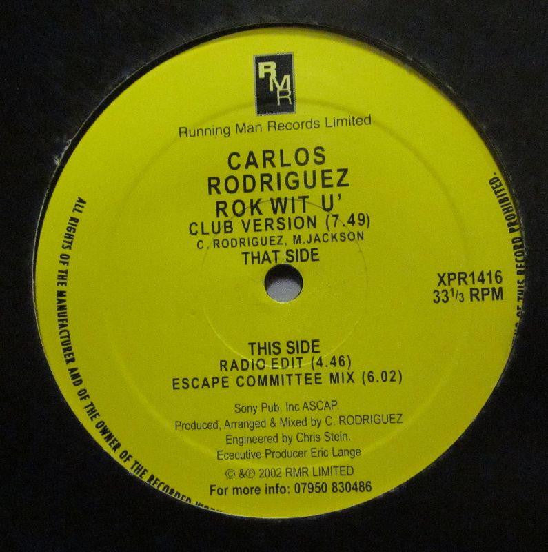 Carlos Rodriguez-Rok Wit U'-Running Man-12" Vinyl