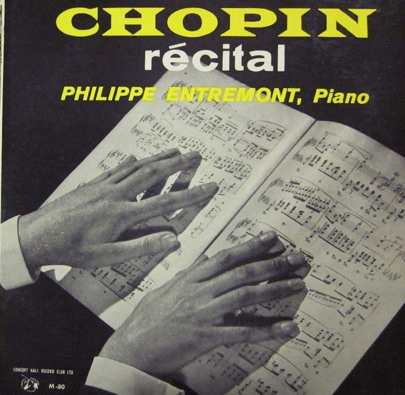 Chopin/Entremont-Recital-Concert Hall-10" Vinyl