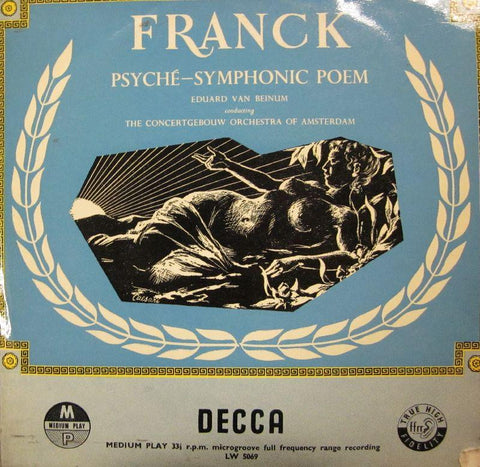 Franck/Beinum-Symphonic Poem-Decca-10" Vinyl