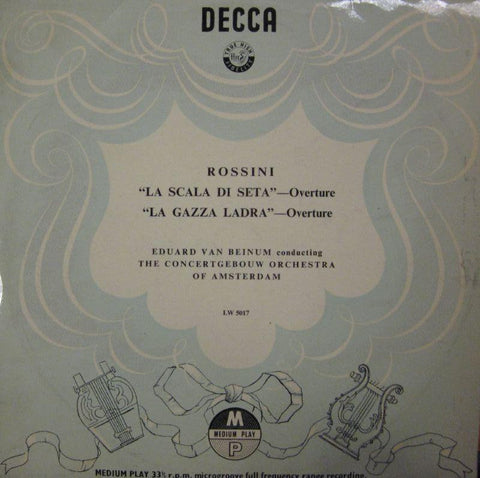 Rossini/Beinum-La Scala Di Seta-Decca-10" Vinyl