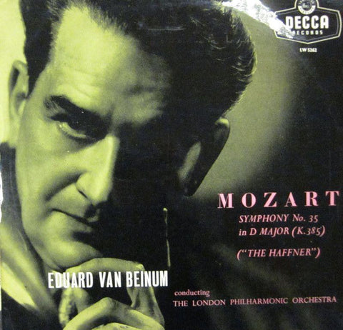 Mozart/Beinum-The Haffner-Decca-10" Vinyl