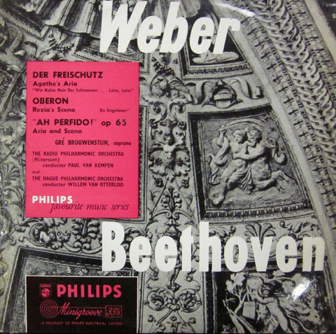 Weber-Beethoven/Kempen-Der Freischutz-Philips-10" Vinyl