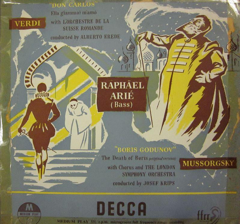 Verdi/Krips-Don Carlos-Decca-10" Vinyl