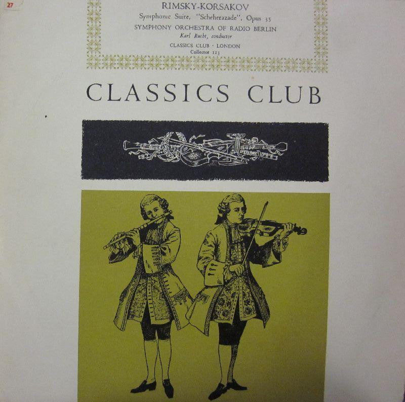 Rimsky-Korsakov/Rucht-Scheherazade-Classics Blub-10" Vinyl