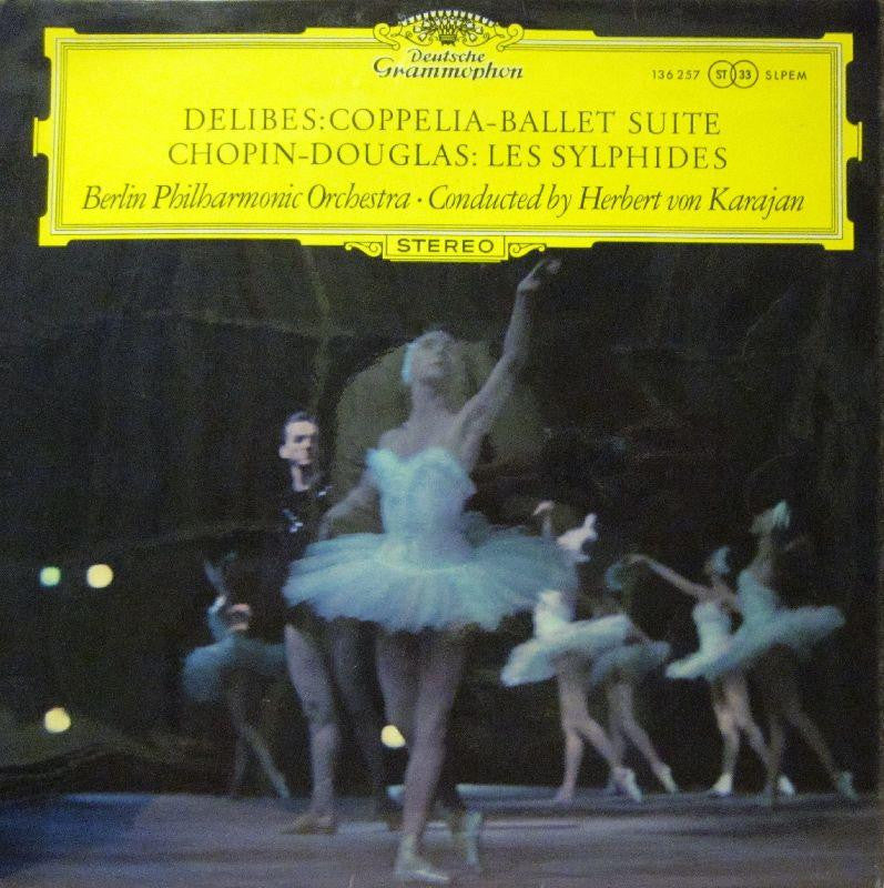 Delibes/Karajan-Coppelia-Ballet Suite-Deutche Grammophon-Vinyl LP