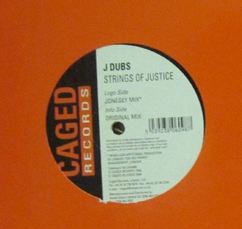 J Dubs-Strings Of Justice-Caged Records-12" Vinyl