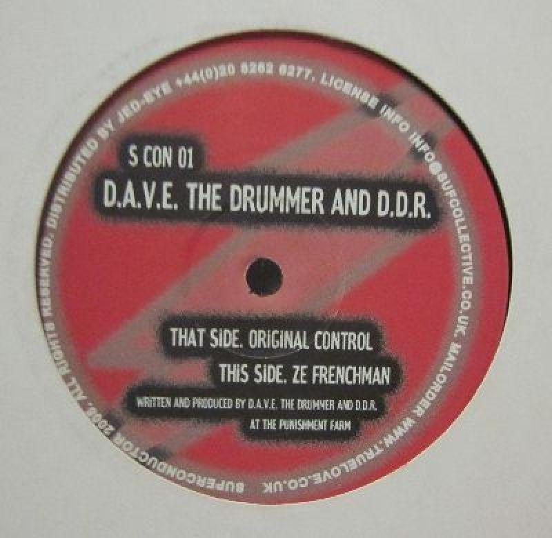 D.A.V.E The Drummer & D.D.R.-Original Control-Superconductor-12" Vinyl