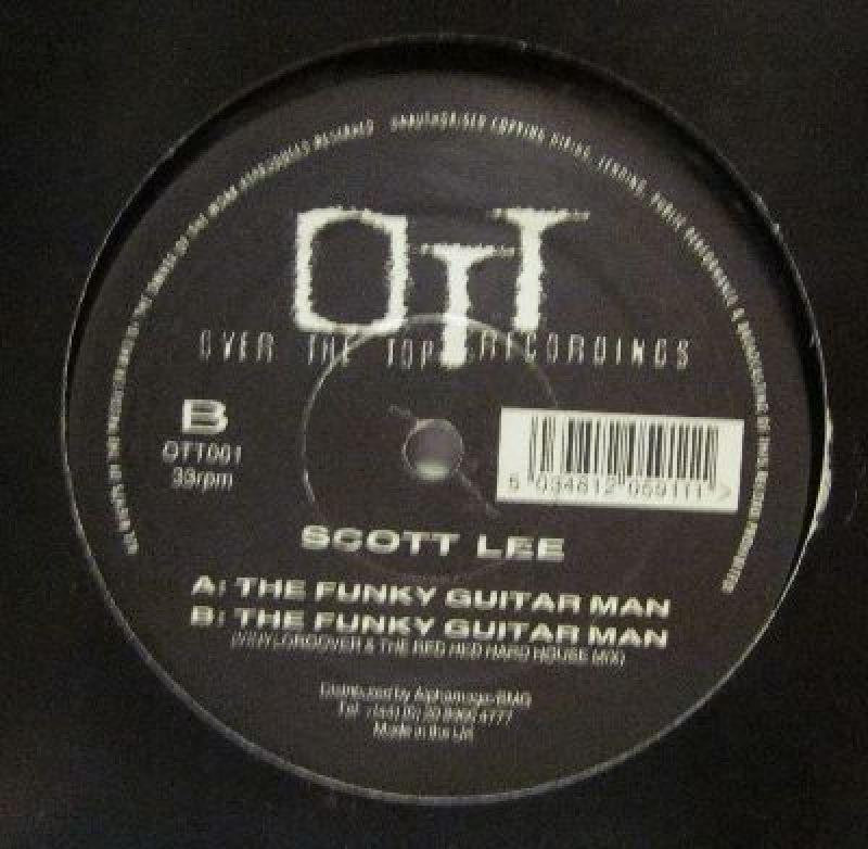 Scott Lee-The Funky Guitar Man-OTT Recordings-12" Vinyl