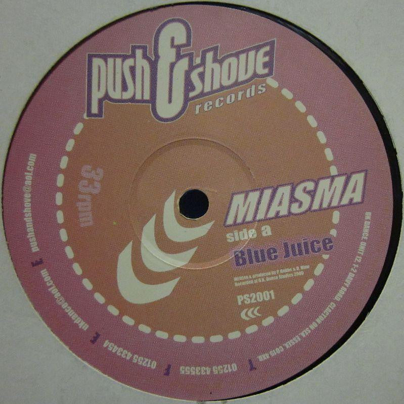 Miasma-Blue Juice-Push & Shove-12" Vinyl