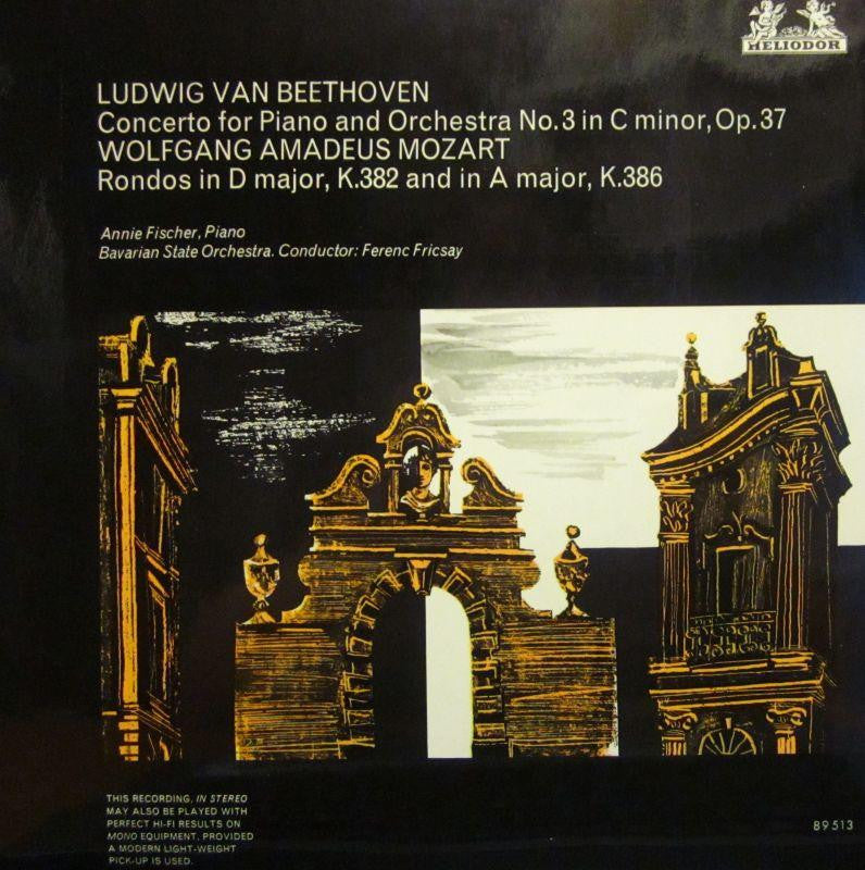 Beethoven/Mozart-Concerto For Piano And Orchestra/Rondos-Heliodor-Vinyl LP