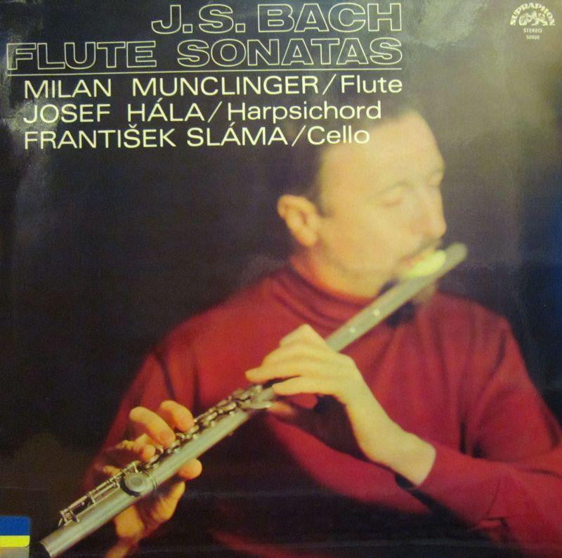Bach-Flute Sonatas-Supraphon-Vinyl LP