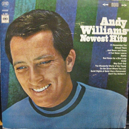 Andy Williams-Newest Hits-CBS-Vinyl LP