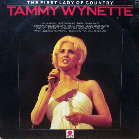 Tammy Wynette-The First Lady Of Country-Spot-Vinyl LP