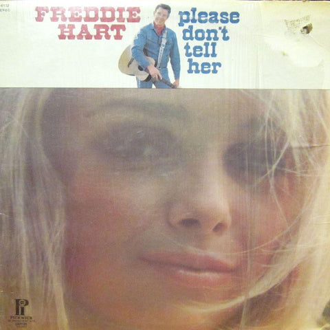 Freddie Hart-Please Don't Tell Her-Hilltop-Vinyl LP