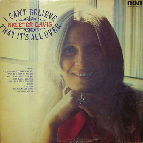 Skeeter Davis-I Can't Believe That It's All Over-RCA-Vinyl LP