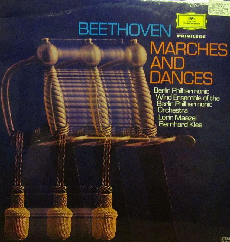 Beethoven-Marches And Dances-Deutsche Grammophon-Vinyl LP Gatefold