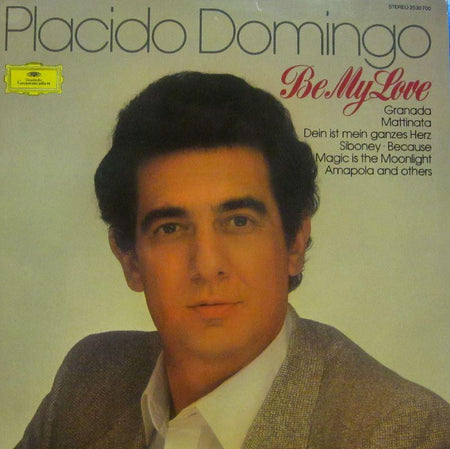 Placido Domingo-Be My Love-Deutsche Grammophon-Vinyl LP