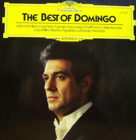 Placido Domingo-The Best Of-Deutsche Grammophon-Vinyl LP