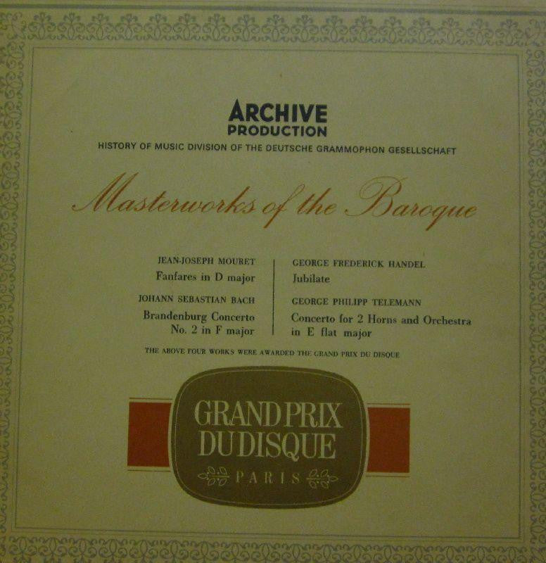 Various Classical-Masterworks Of The Baroque-Deutsche Grammophon-Vinyl LP
