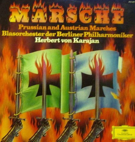 Blasorchester Der Berliner Philharmoniker-Marsche-Deutsche Grammophon-2x12" Vinyl LP Gatefold