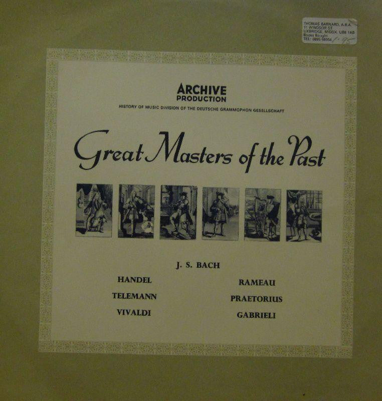 Various Classical-Great Masters Of The Past-Archive-Vinyl LP