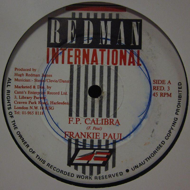 Frankie Paul-F.P Calibra-Redman-12" Vinyl