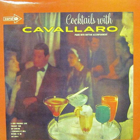 Cavallaro-Cocktails With-Coral-Vinyl LP