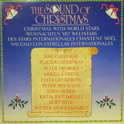 Carreras/Domingo-The Sound Of Christmas-CBS-Vinyl LP Gatefold
