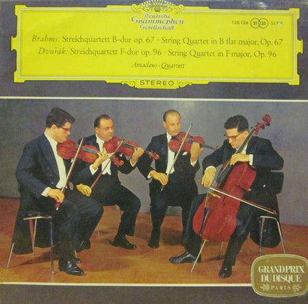 Brahms-Steichquartett 67-Deutsche Grammophon-Vinyl LP