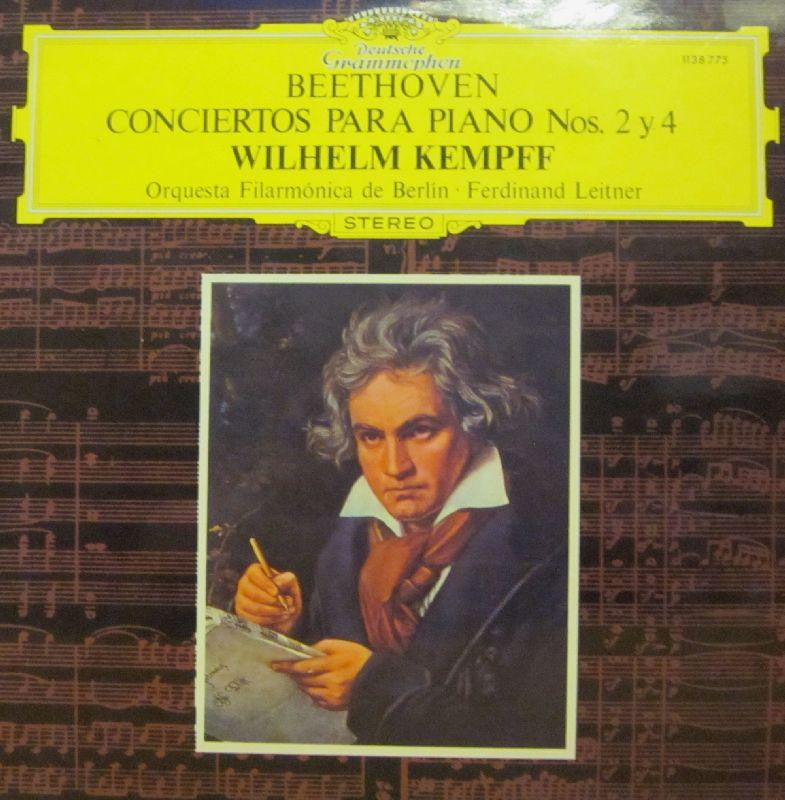 Beethoven-Conciertos Para Piano No.s 2 & 4-Deutsche Grammophon-Vinyl LP