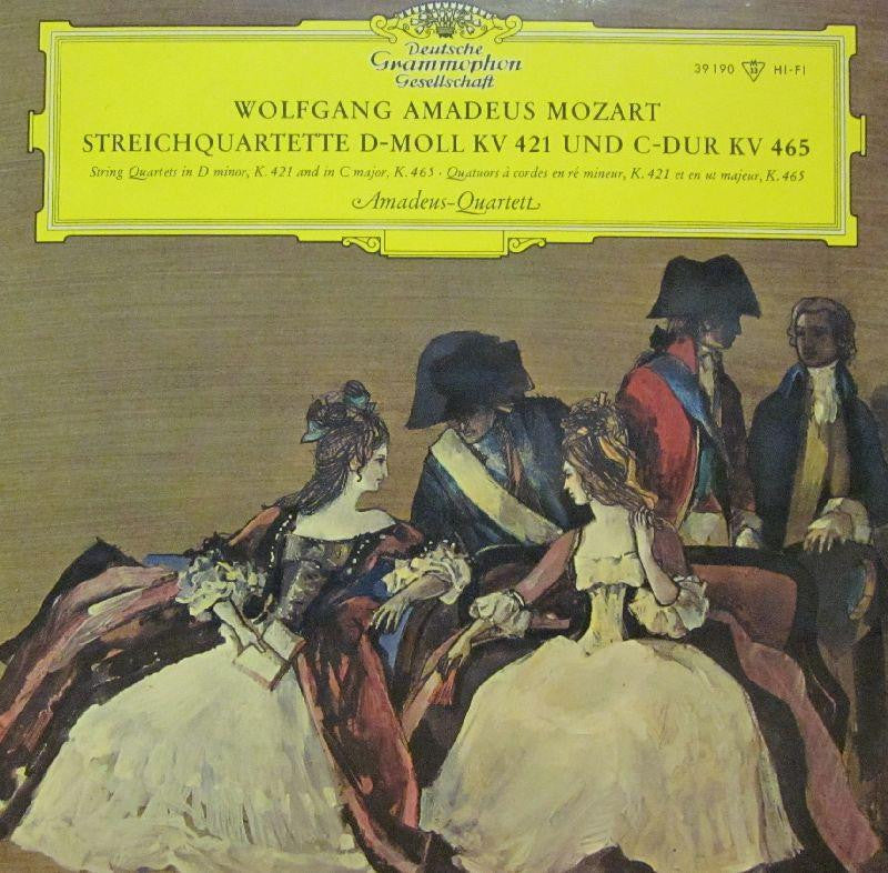 Mozart-Streichquartette 421-Deutsche Grammophon-Vinyl LP