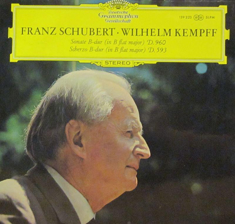 Schubert-Sonate B Dur-Deutsche Grammophon-Vinyl LP