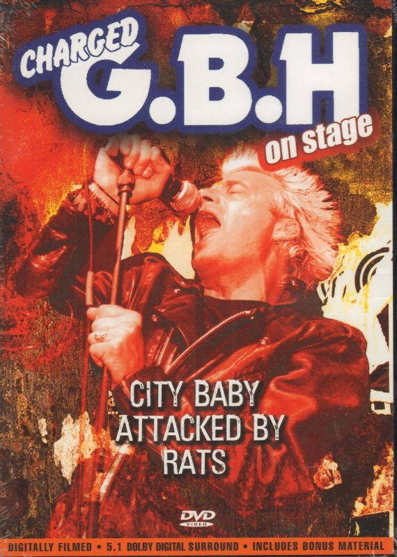 Charged G.B.H On Stage City Baby Attacked By Rats-Secret-DVD